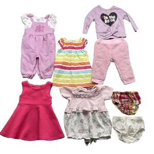 Kate Spade Juicy Couture Mix Brand Lot of 8 Girls‎ 12-18 Months Baby Pants Dress